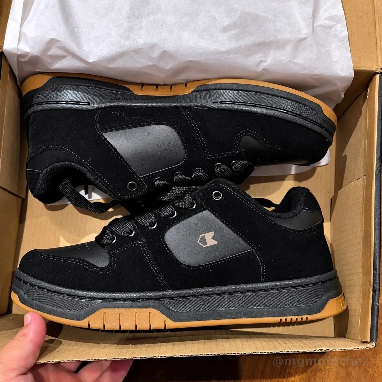 Tênis Sandrini Axys Onyx Masculino Street Skate