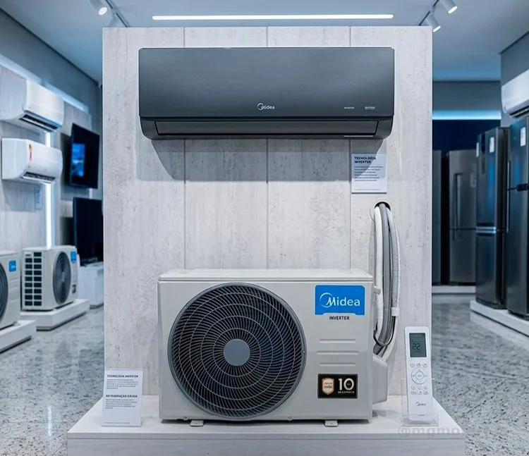 Ar-Condicionado Split HW Inverter Springer Midea Xtreme Save Connect Black Edition 24.000 BTUs R-32 Quente/Frio 220V