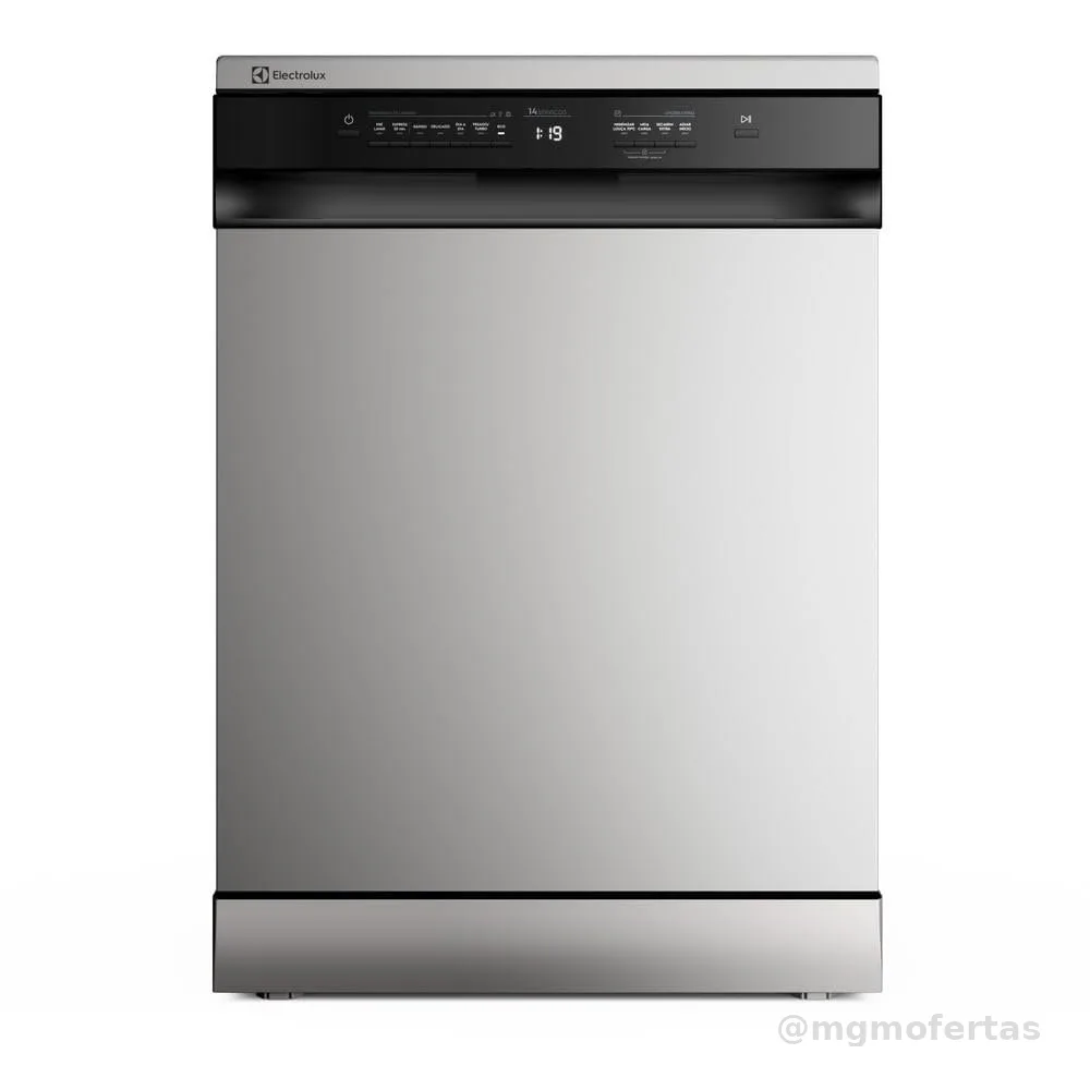 Lava-Louças Electrolux 14 Serviços Inox com Programa Lava e Seca 220v LS14E