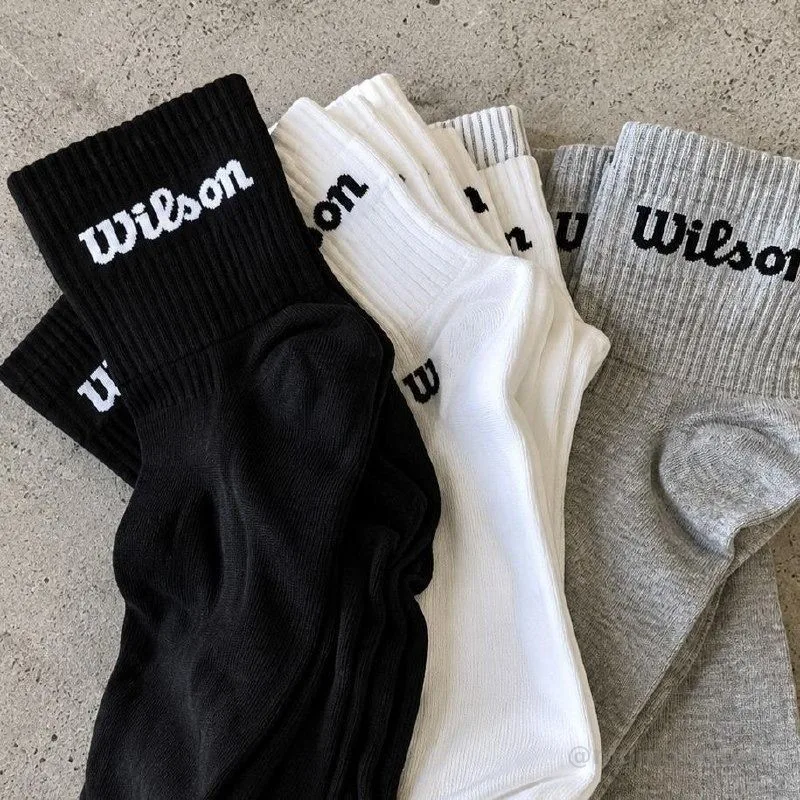 Kit 6 Pares Meias Wilson Cano Médio Masculino Adulto 38-43
