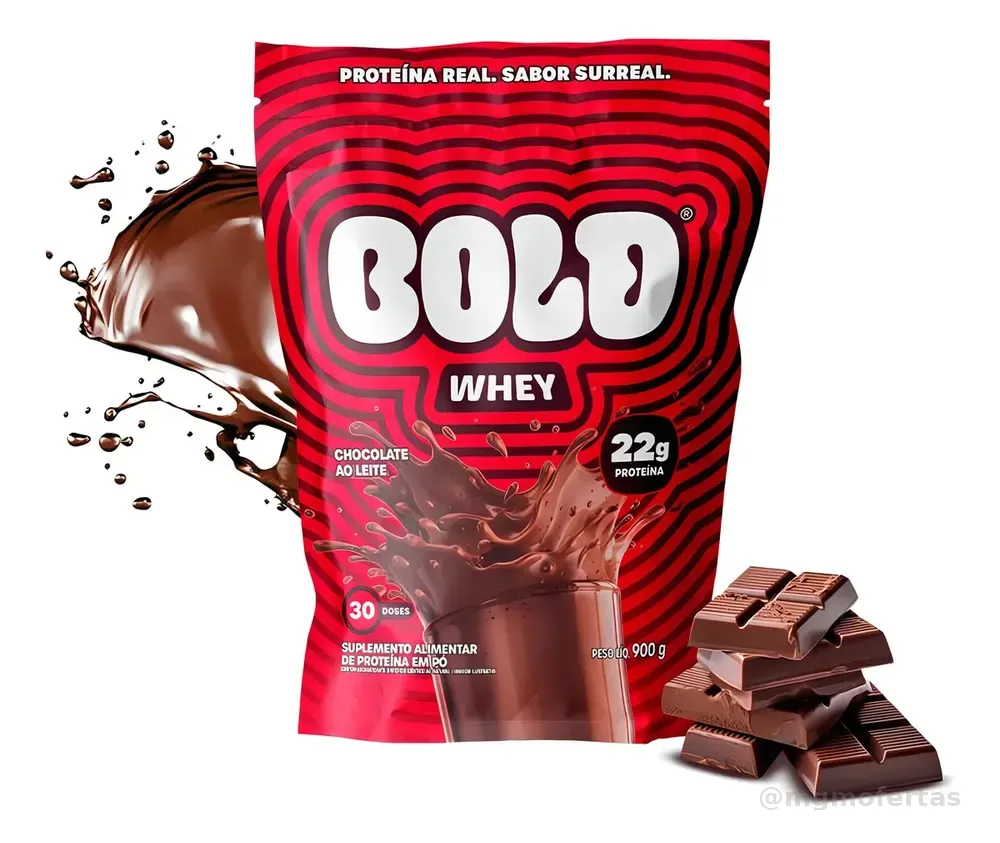 Bold Whey Chocolate Ao Leite Refil 900g