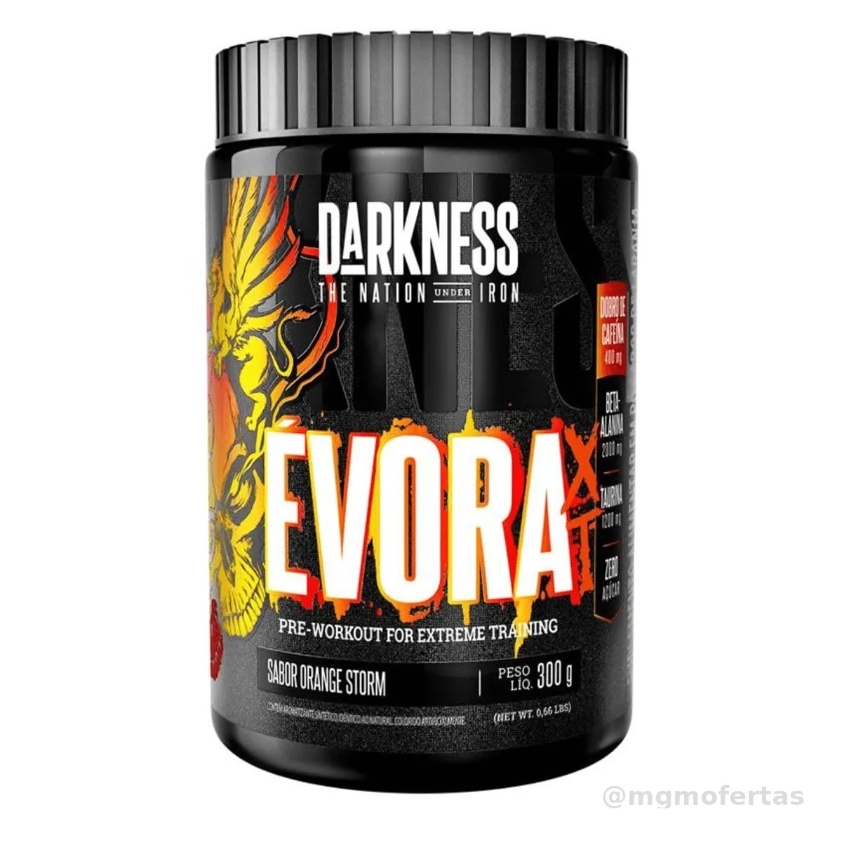 Évora XT Darkness Sabor Orange Storm 300g