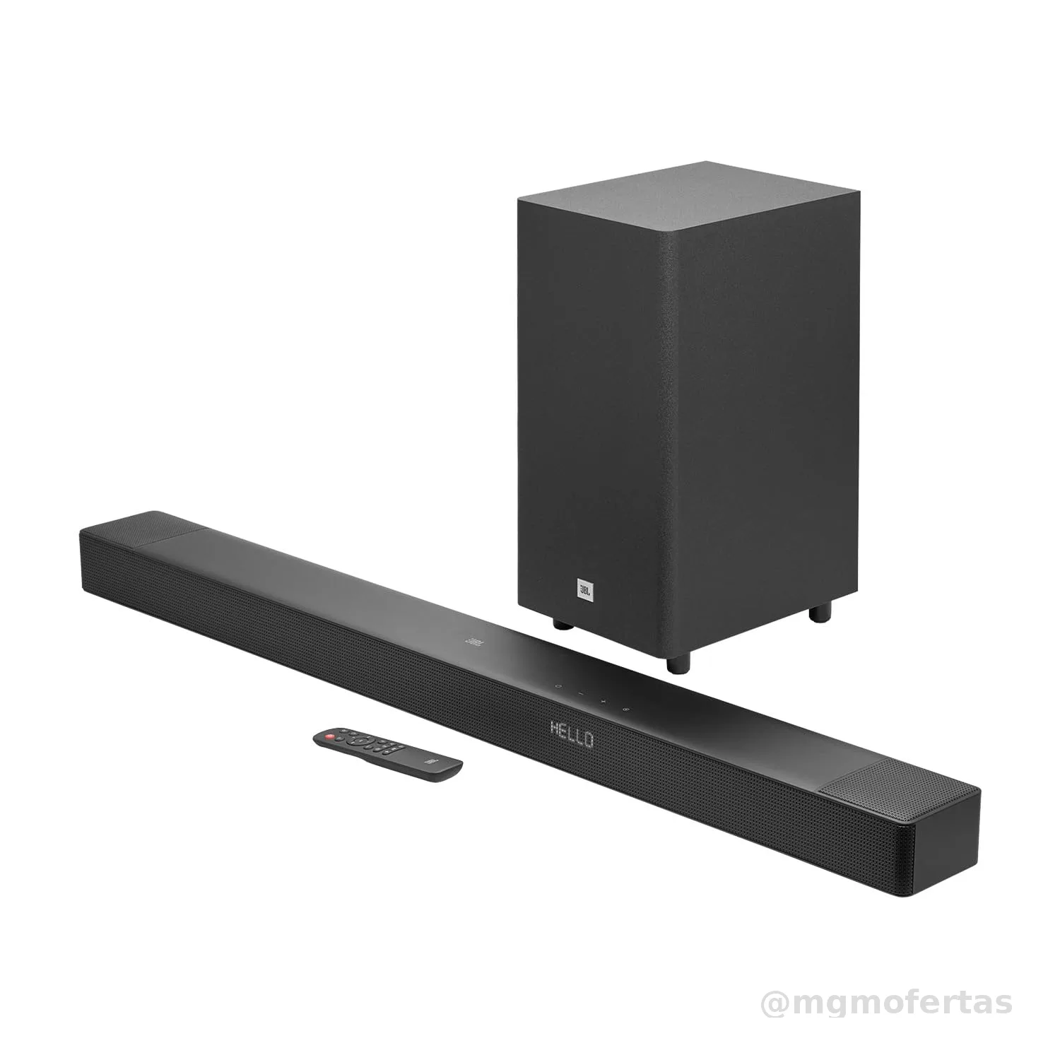 Soundbar JBL Cinema SB595, 5.1 Canais, com Subwoofer, Bluetooth, Preta - JBLSB595BLKBR