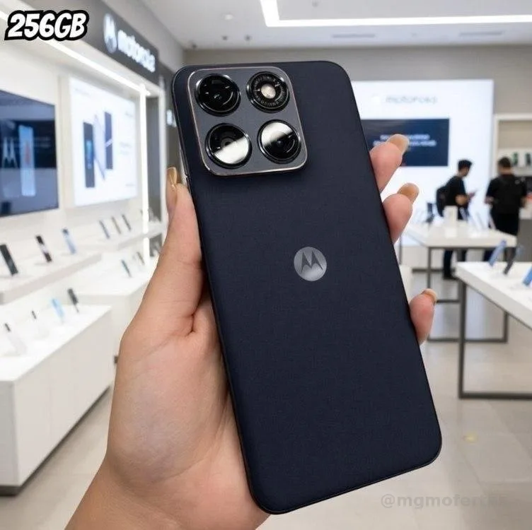Smartphone Motorola Edge 70 Fusion 5G - 256GB 8GB RAM + 16GB RAM Boost, camera 50MP Sony Lytia 710, Tela 1.5K extreme Amoled 144hz - Grafite