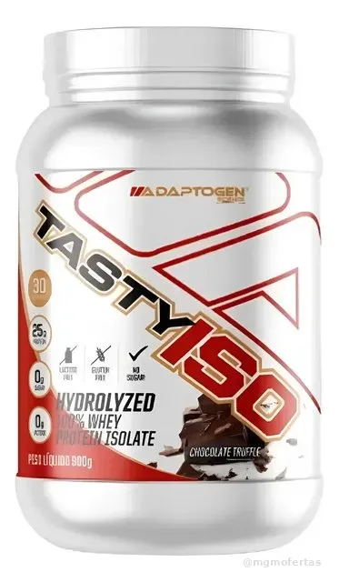 Adaptogen Tasty Whey Iso 900g 100% Hidrolisado E Isolado