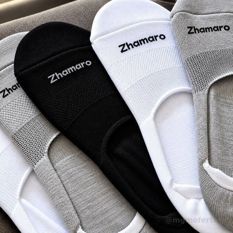 Kit 10 Pares Meias Zhamaro Algodão Sapatilha Invisível