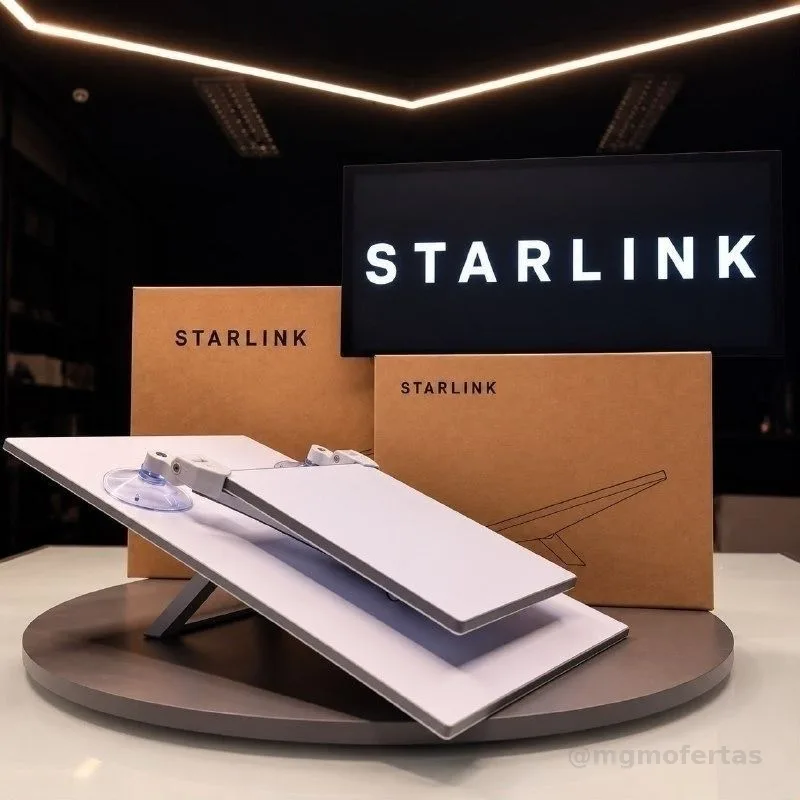 Antena De Internet Via Satélite Starlink Mini