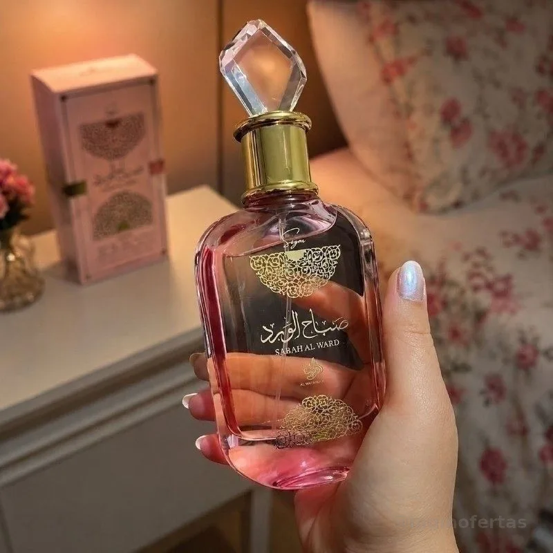 Perfume Árabe Sabah Al Ward Sugar Eau De Parfum 100 Ml