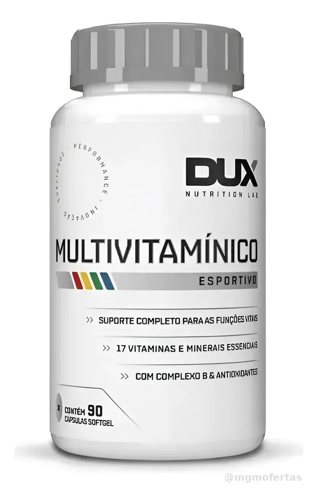 Multivitamínico - Pote 90 Cápsulas - Dux Nutrition Sem Sabor