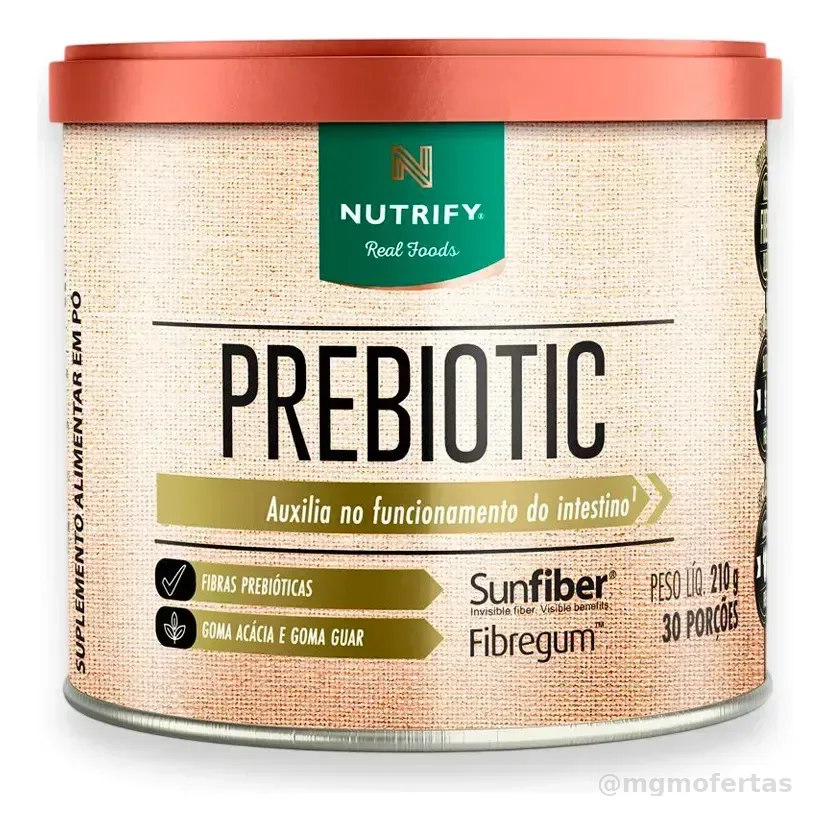 Fibra Nutrify Prebiotico Prebiotic em pó Sem sabor x 210g