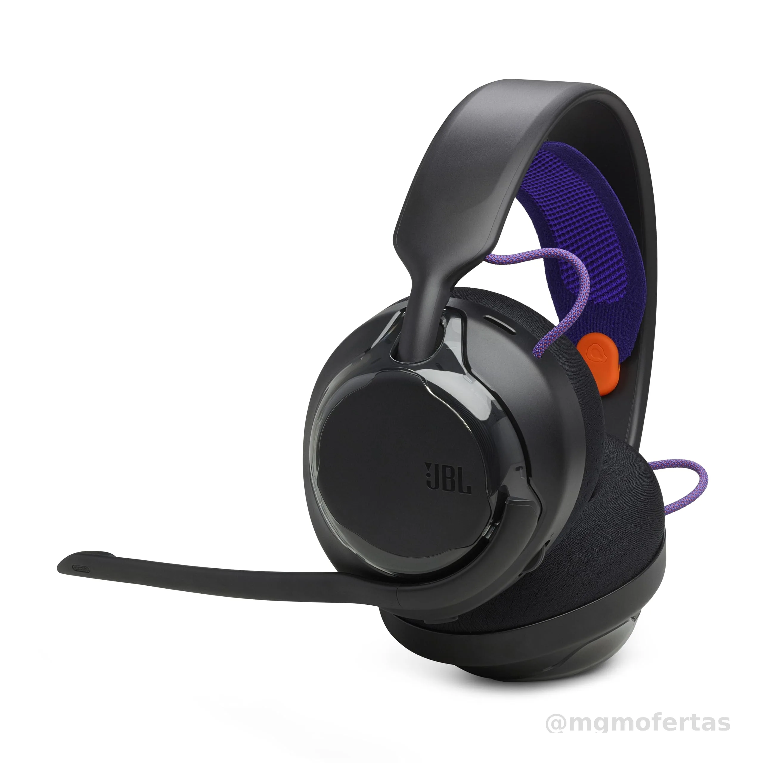 JBL, Fone de Ouvido Gamer, Headset, Quantum 250, Cancelamento de Ruído - Preto