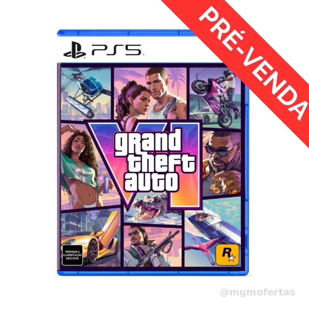 Jogo Grand Theft Auto VI Edição Standard - PS5 (PRÉ-VENDA)