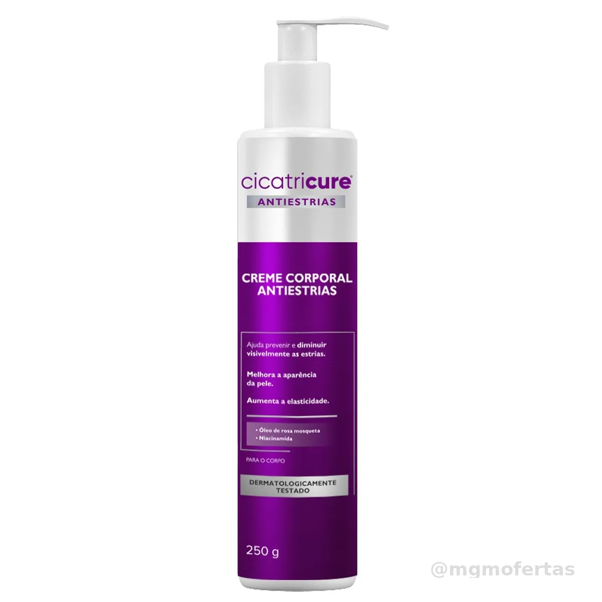 Cicatricure Creme Corporal Antiestrias com Rosa Mosqueta e Niacinamida 250g