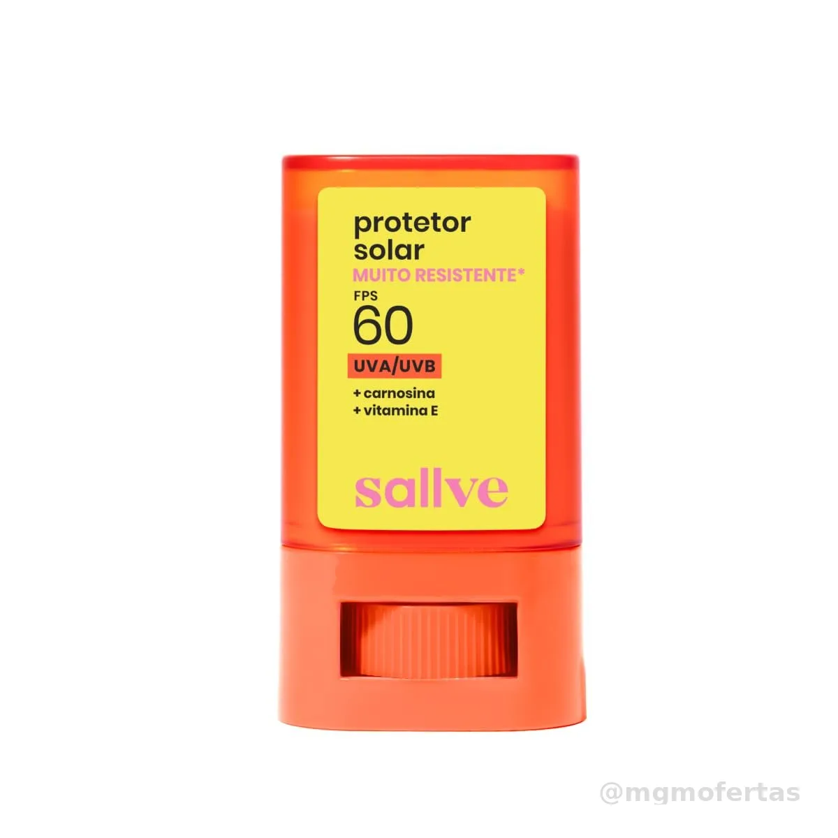 Sallve Protetor Solar em Bastão FPS60 15g