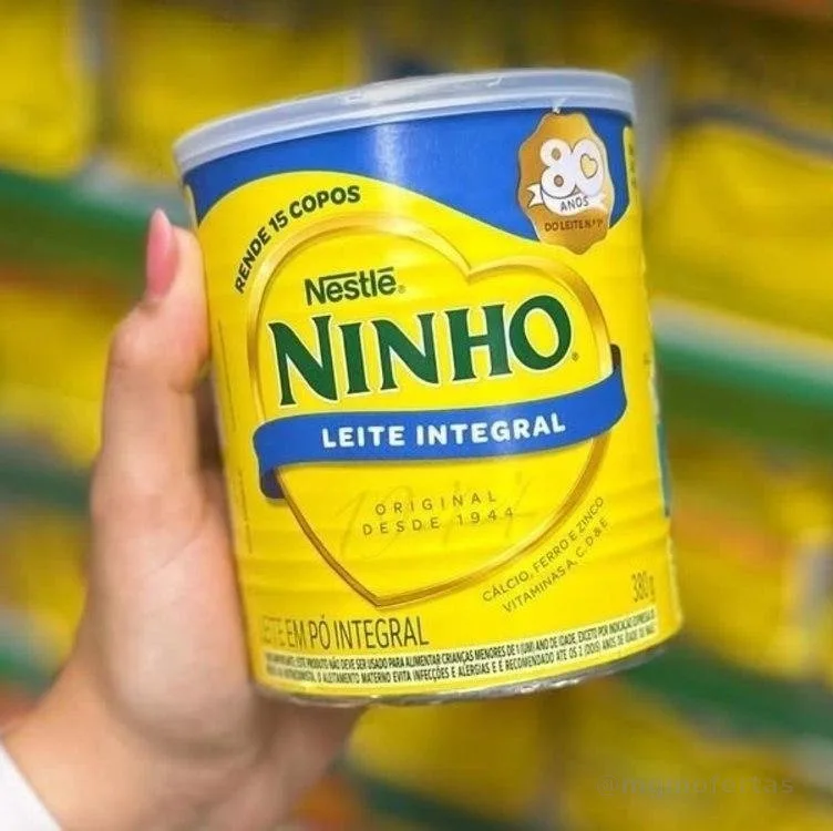 Leite em Pó Integral Ninho 380g