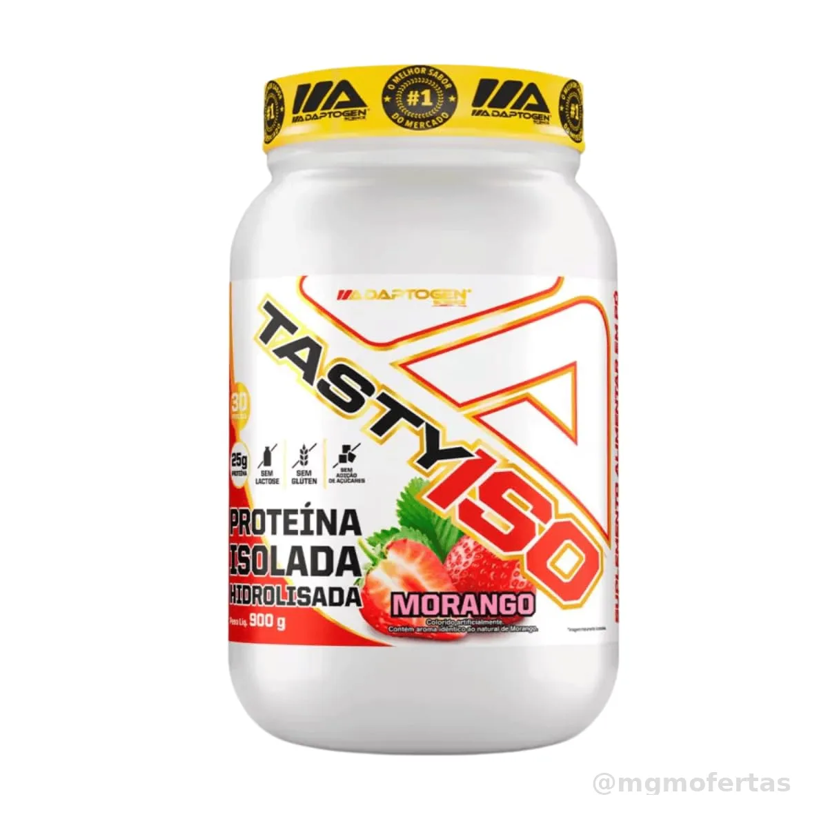 Tasty Iso Whey (900g) - Morango