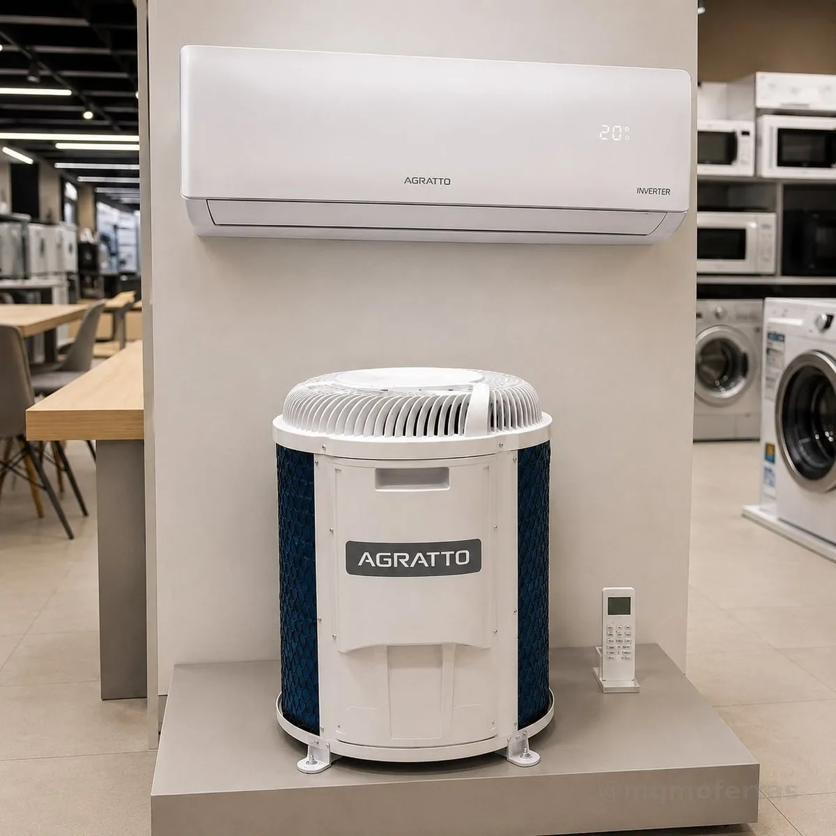 Ar Split Agratto Zen 9.000 Btus Frio Inverter 220v Branco 220v