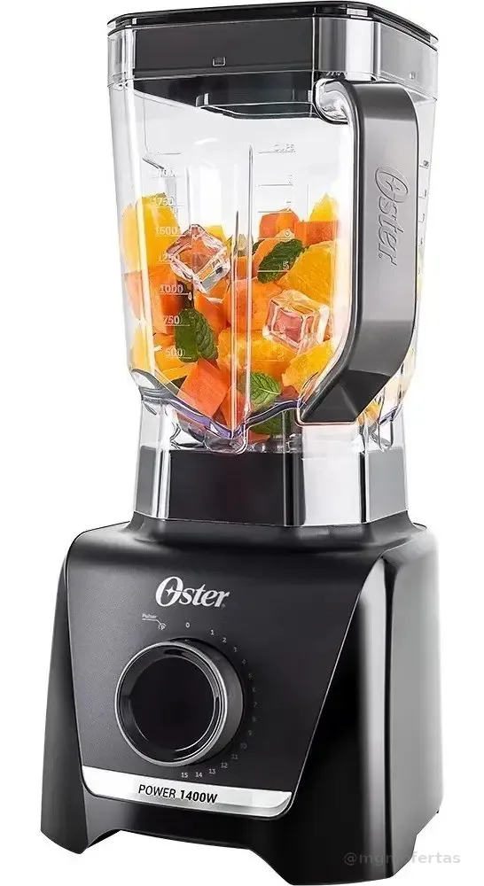 Liquidificador Oster Full 3,2L 220V 1400W Preto OLIQ610