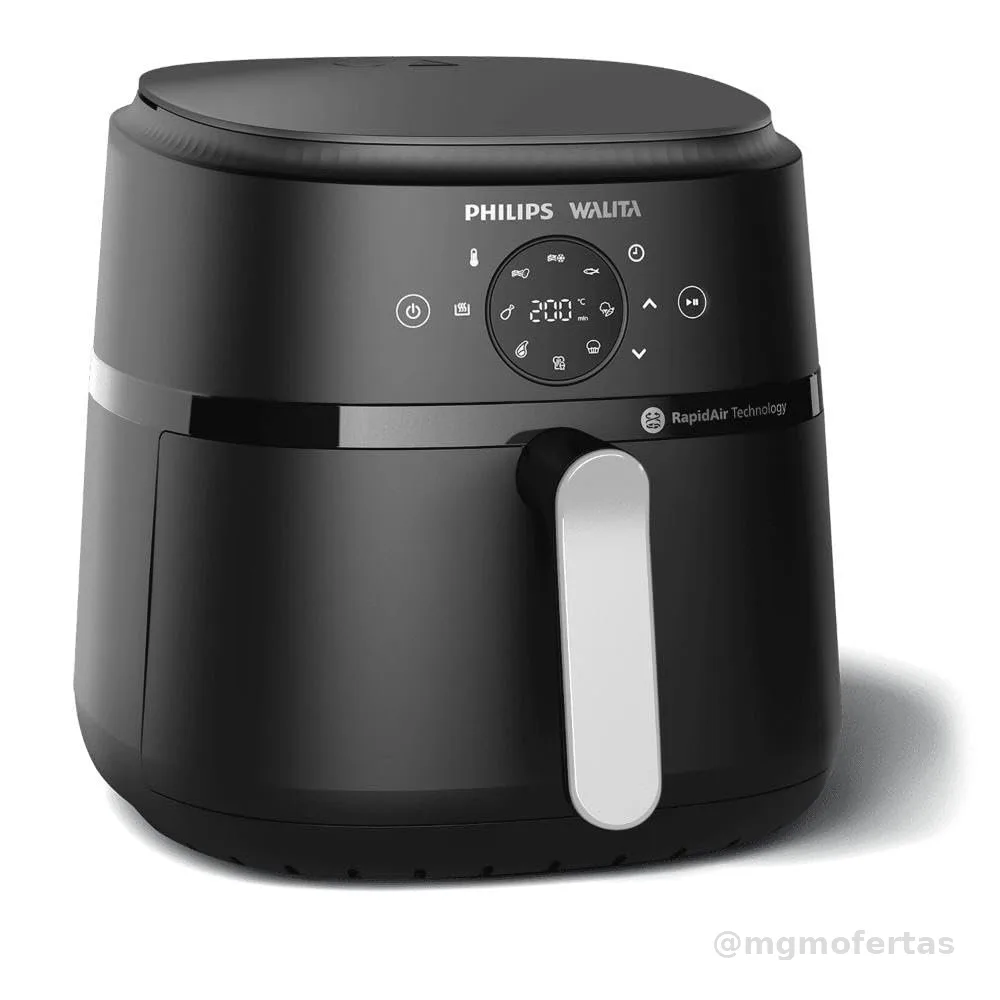 Fritadeira Air Fryer Digital Philips Walita 6,2L 110V NA239