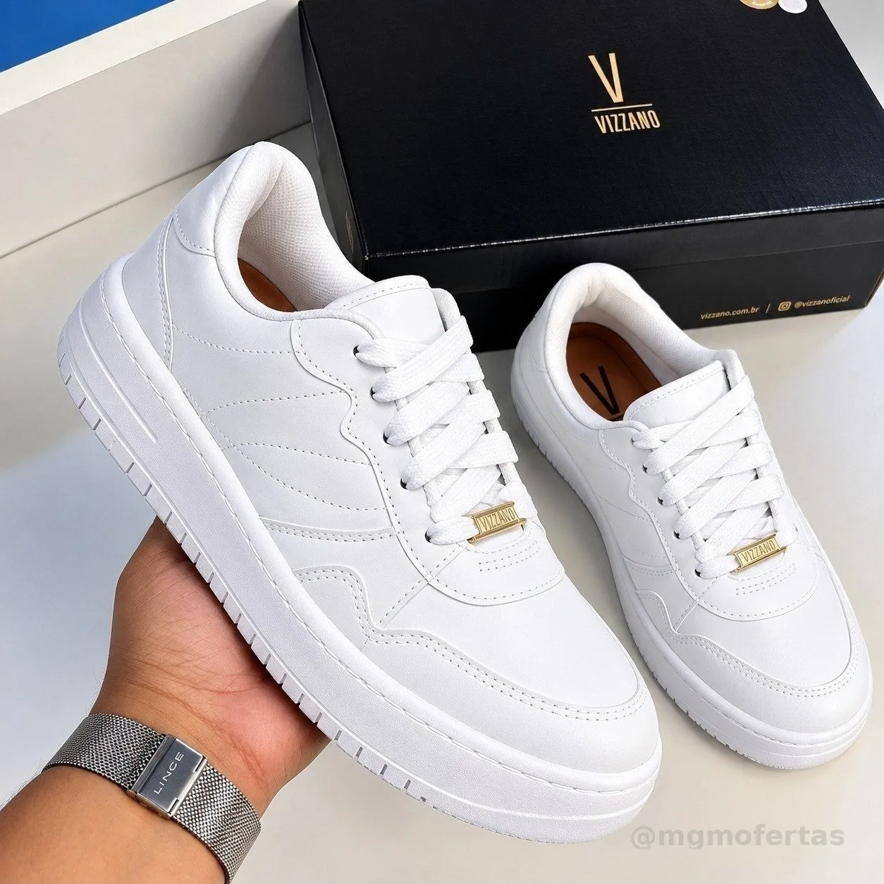 Tênis Vizzano Casual Feminino Plataforma Leve Ultra Conforto