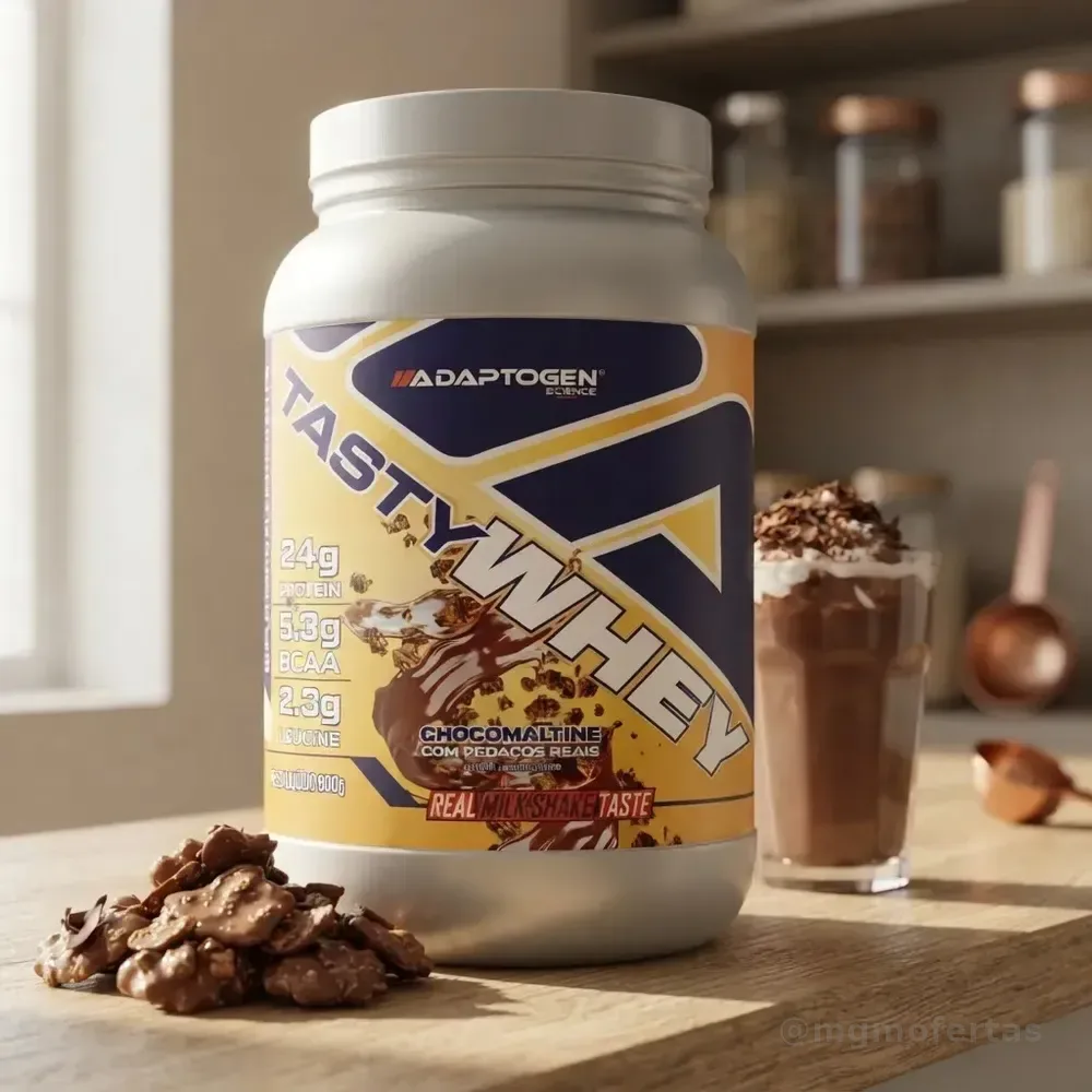 Whey protein Adaptogen Science Tasty Gourmet Tasty 3w Chocomaltine (900g) em pó x 900g