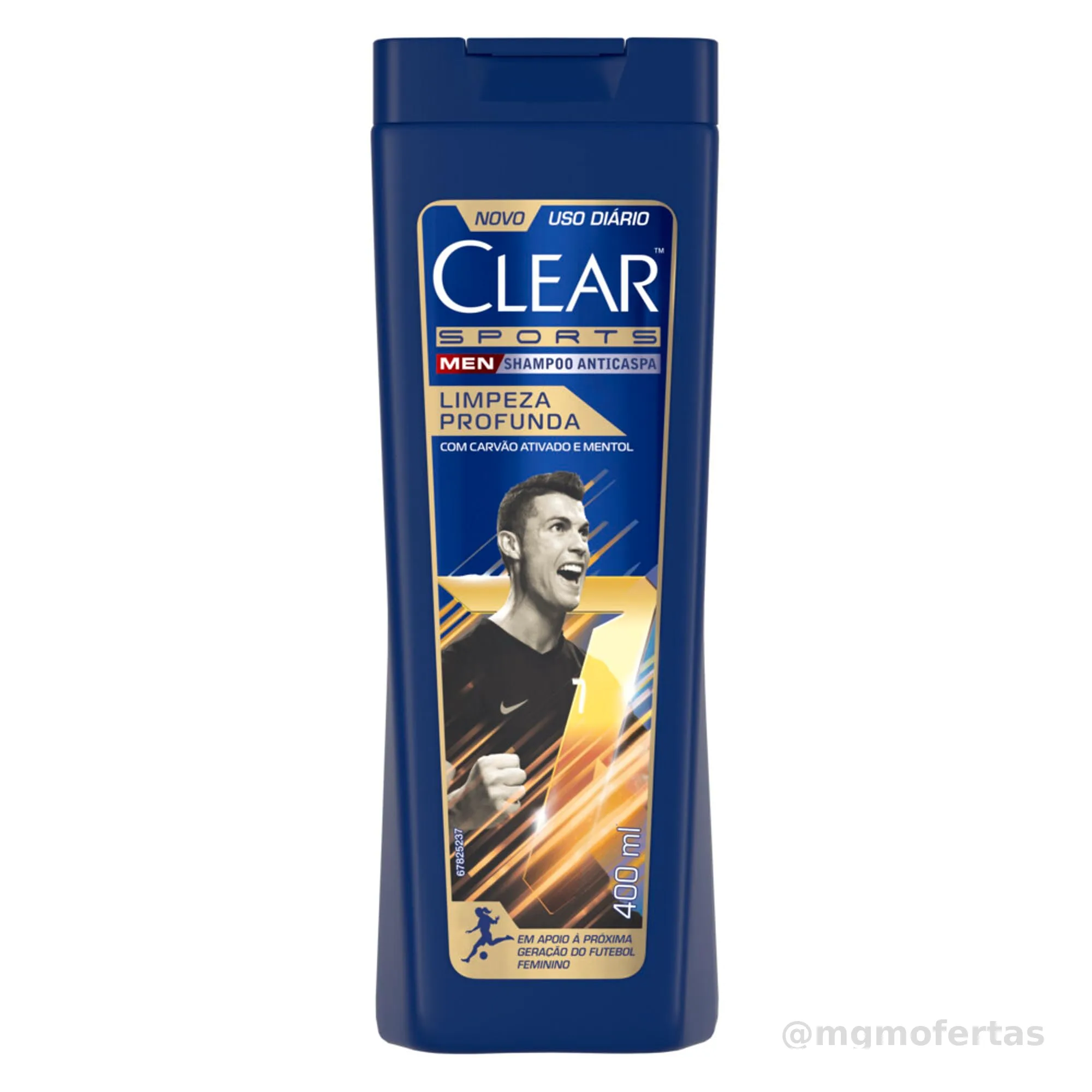 Clear Sports Men - Shampoo Anticaspa Limpeza Profunda 400Ml