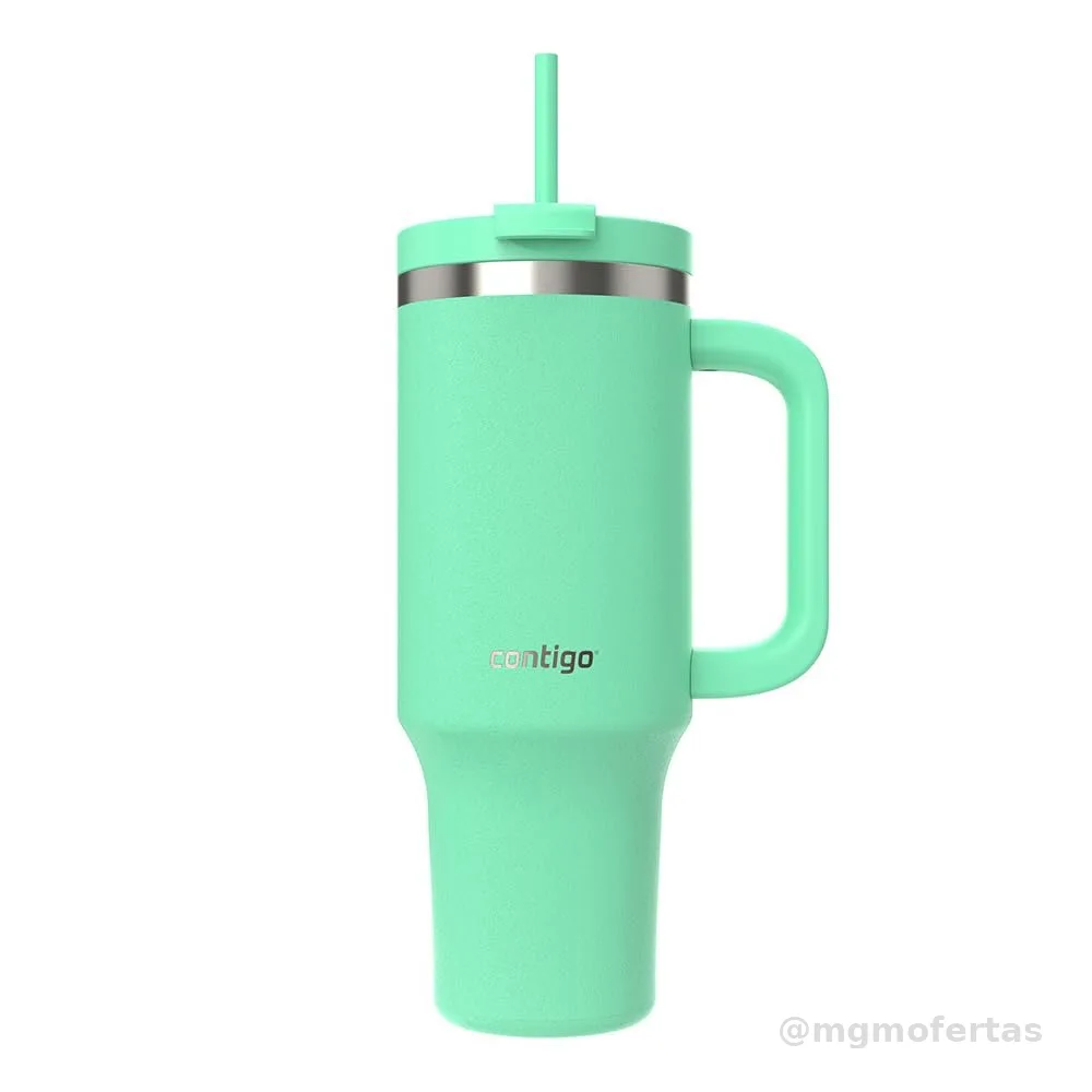 Contigo Copo Térmico Streeterville, com Canudo 1,18L - Verde