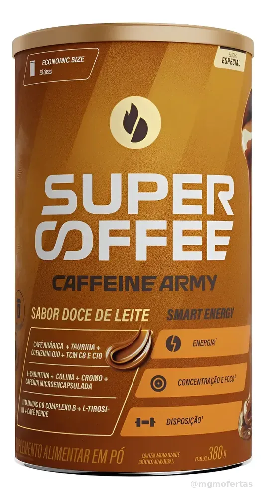 Cafe Gourmet Supercoffee Doce De Leite 380g - Caffeine Army Sem Sabor Sem Sabor