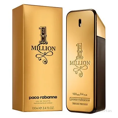 Perfume Masculino One Million Paco Rabanne Eau de Toilette 100ml
