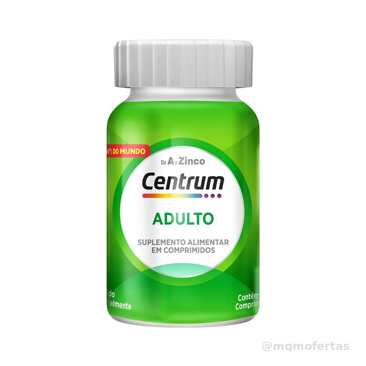 Centrum NOVO Adulto Multivitaminico Diário Adulto de A a Z, com Magnesio e Vitamina D, 60 comprimidos