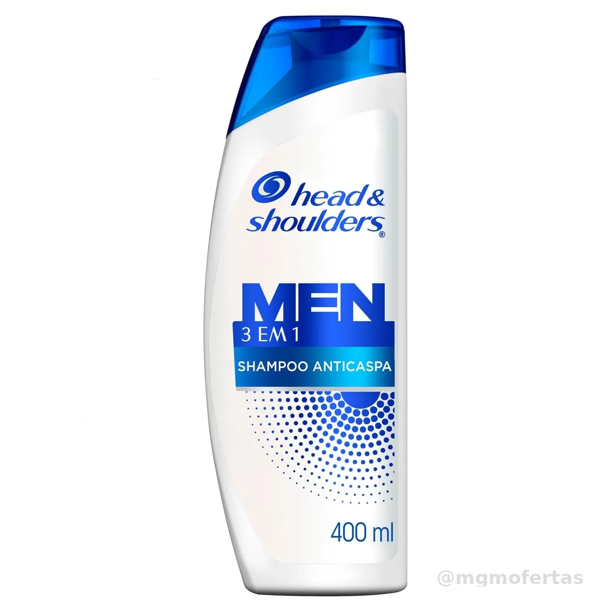 Head & Shoulders Shampoo Anticaspa Men 3 em 1, 400 ml