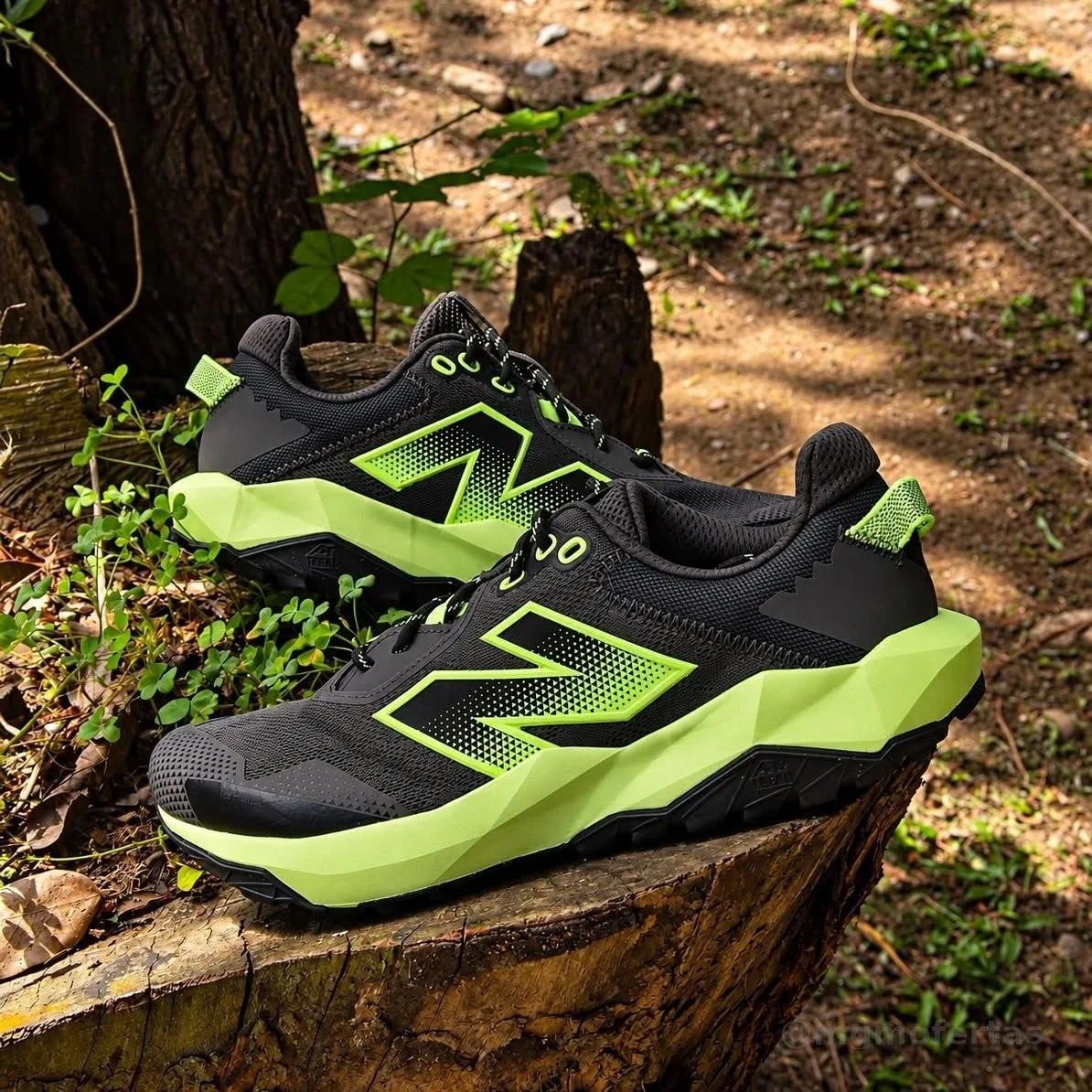Tênis New Balance Nitrel V6 Masculino Corrida Trilha Preto 42 Br