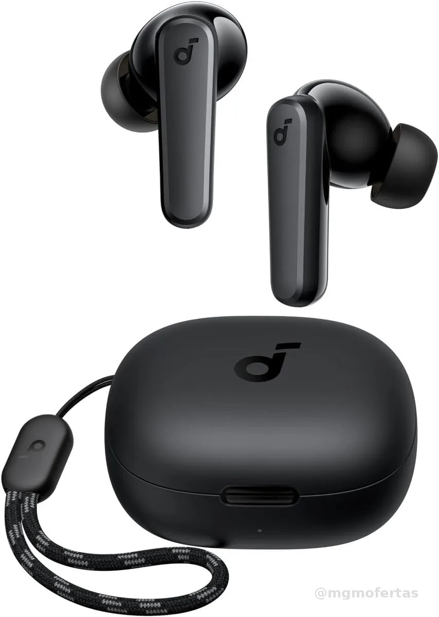 soundcore R50i da Anker, Fone de Ouvido Bluetooth 5.3 Sem Fio, 2 Mics IA