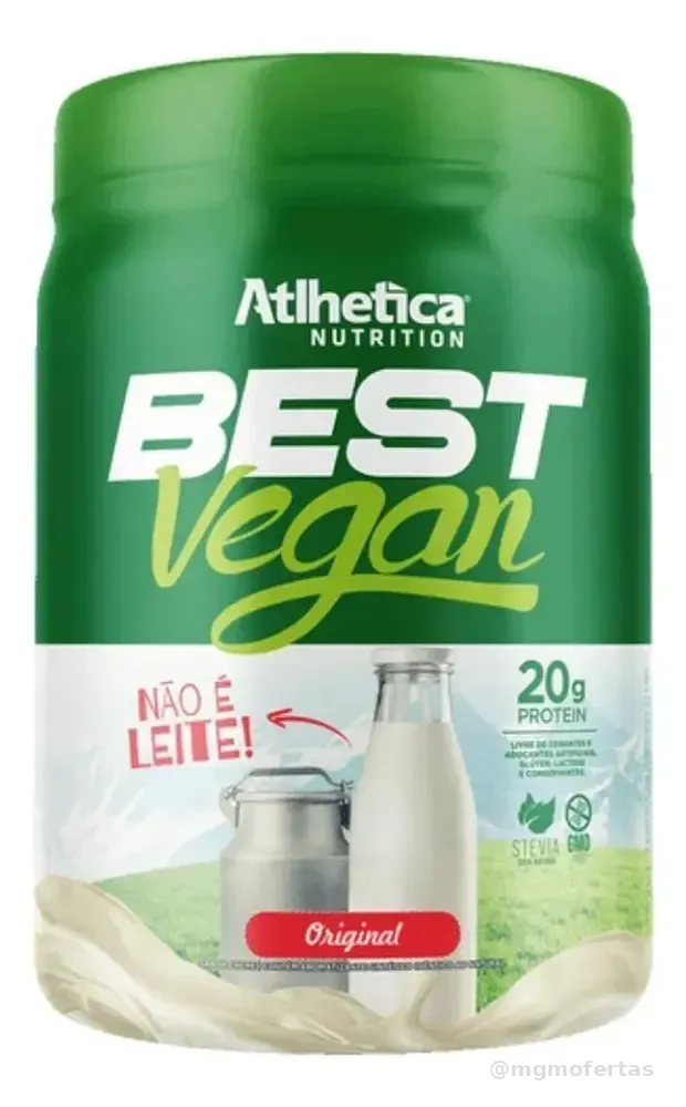 Whey Best Vegan 500g Proteína Vegana Atlhetica Nutrition
