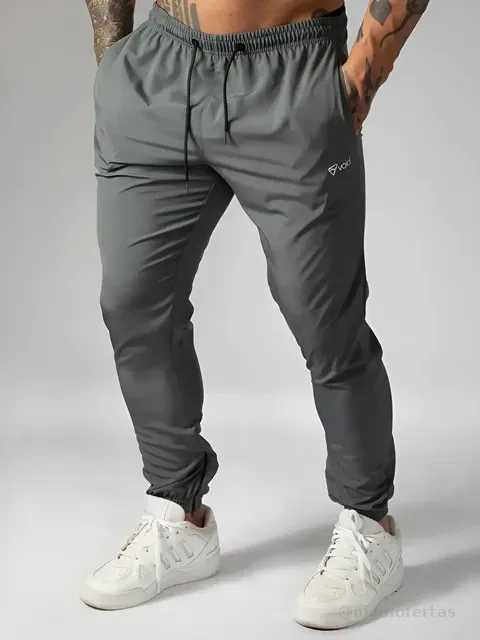 Calça Tactel Jogger Com Elastano Active Wear Void Verão