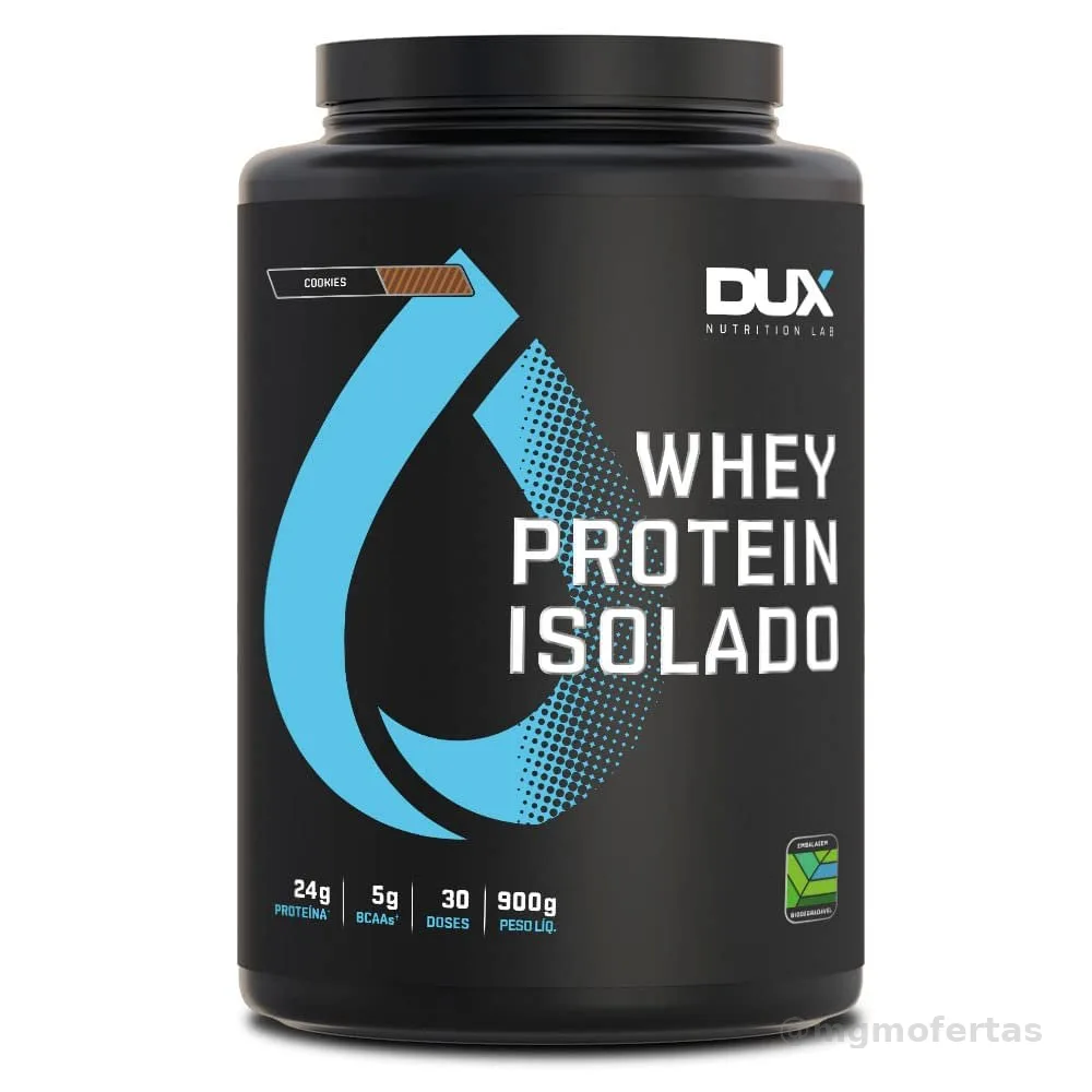 DUX NUTRITION Whey Protein Isolado Cookies - 900g