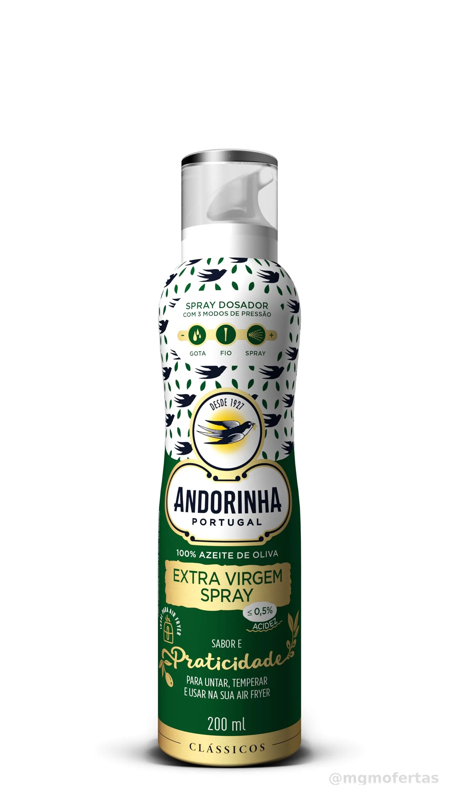 Azeite Andorinha Spray Extra Virgem 200ml