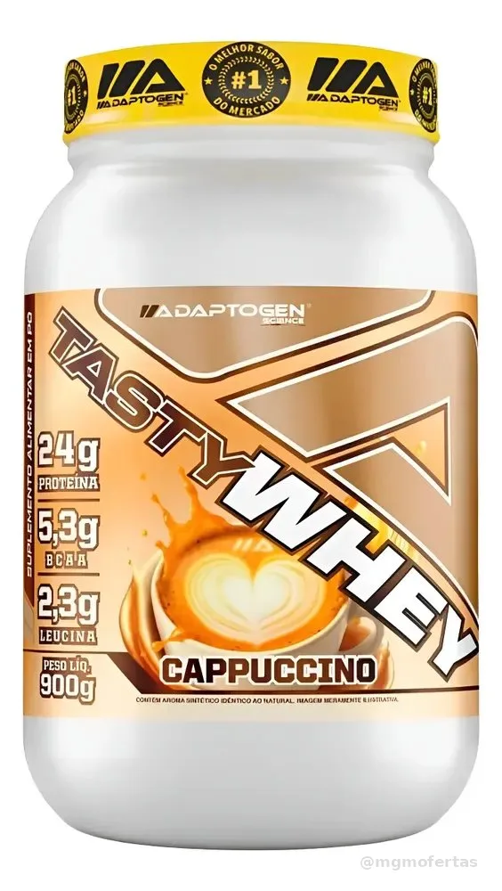 Tasty  Whey Cappuccino Adaptogen 900g Cappuccino