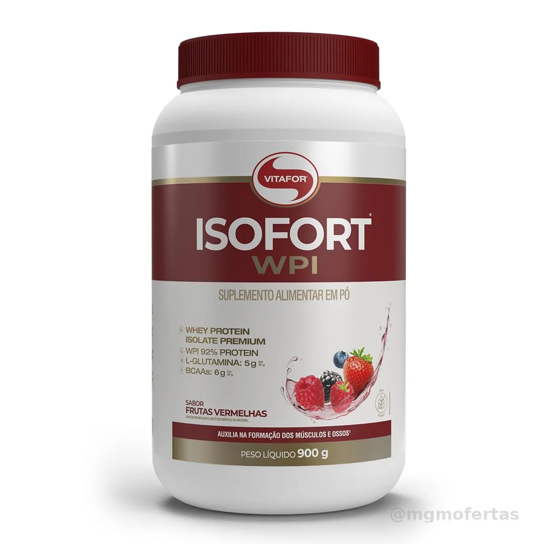 Vitafor - Isofort - 900g - Frutas Vermelhas