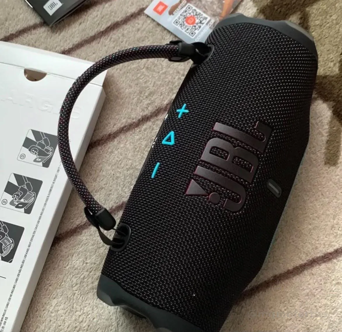 Caixa De Som Jbl Charge 6 Bluetooth Preto Original