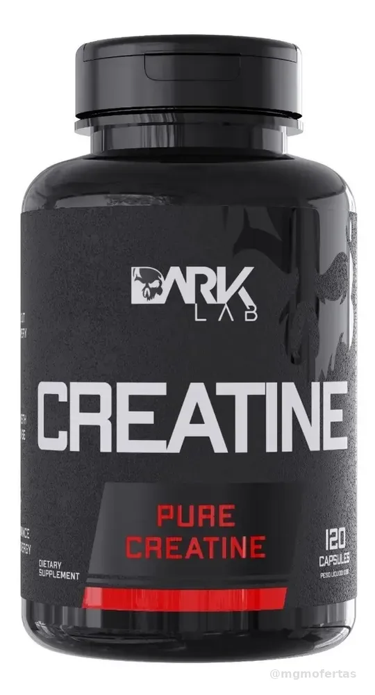 Creatina Dark Lab Premium em cápsula Sem sabor de 120 un