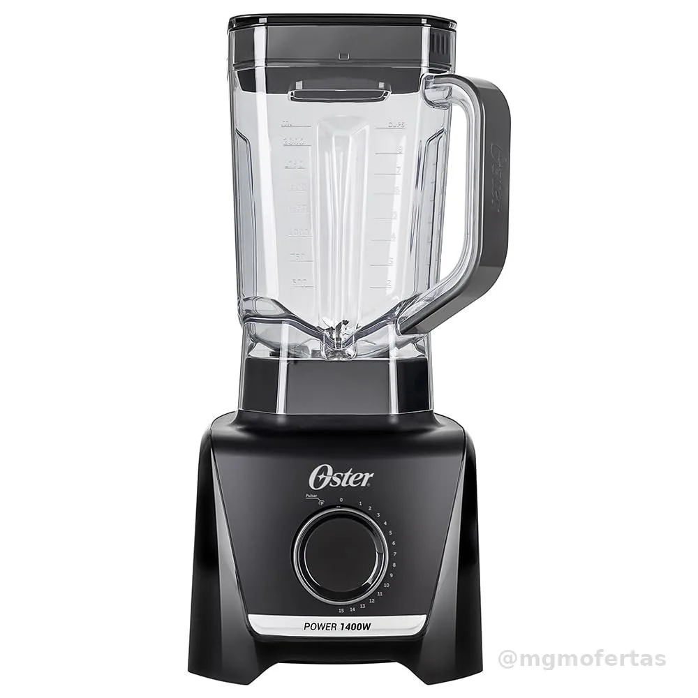 Liquidificador 1400 Full Oster Preto 3,2L - 220V