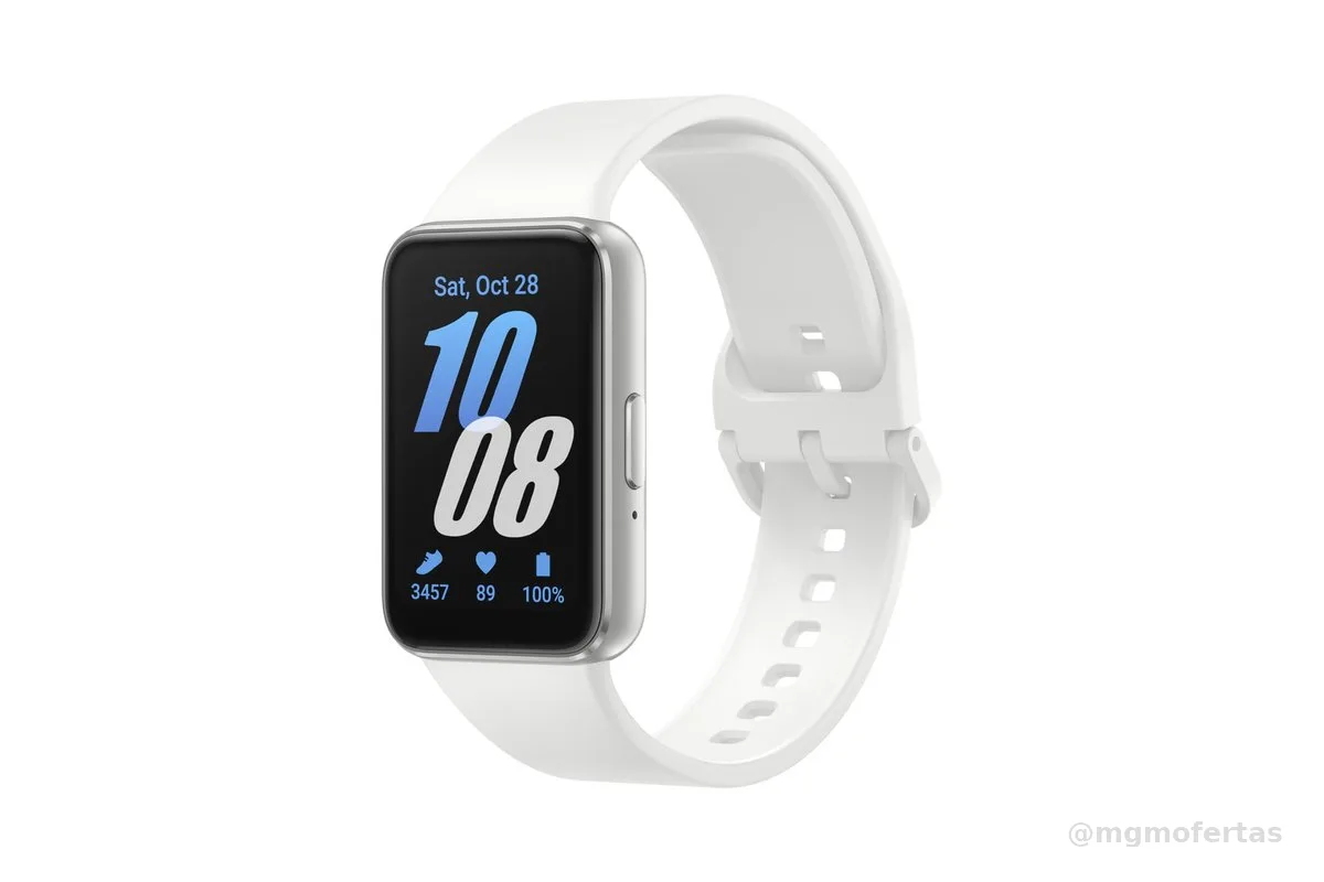 Smartwatch Samsung Galaxy Fit3 Display 1.6" Prata