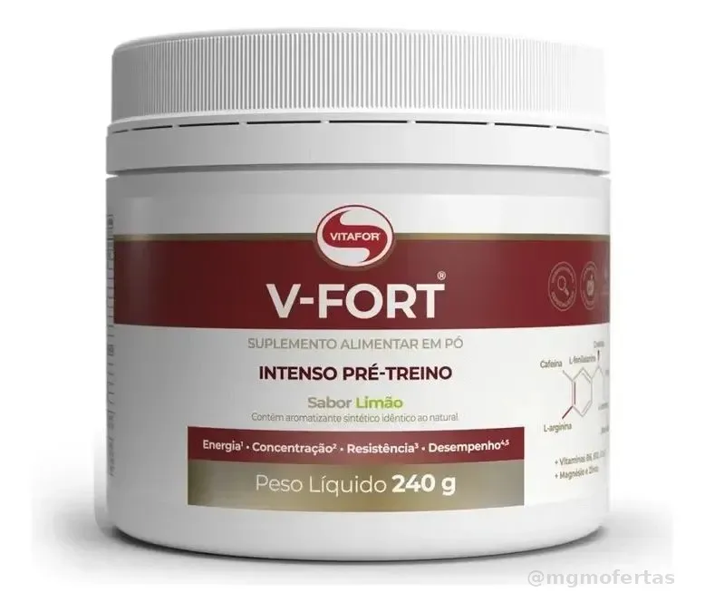 V-fort Limão 240g Vitafor - Limão
