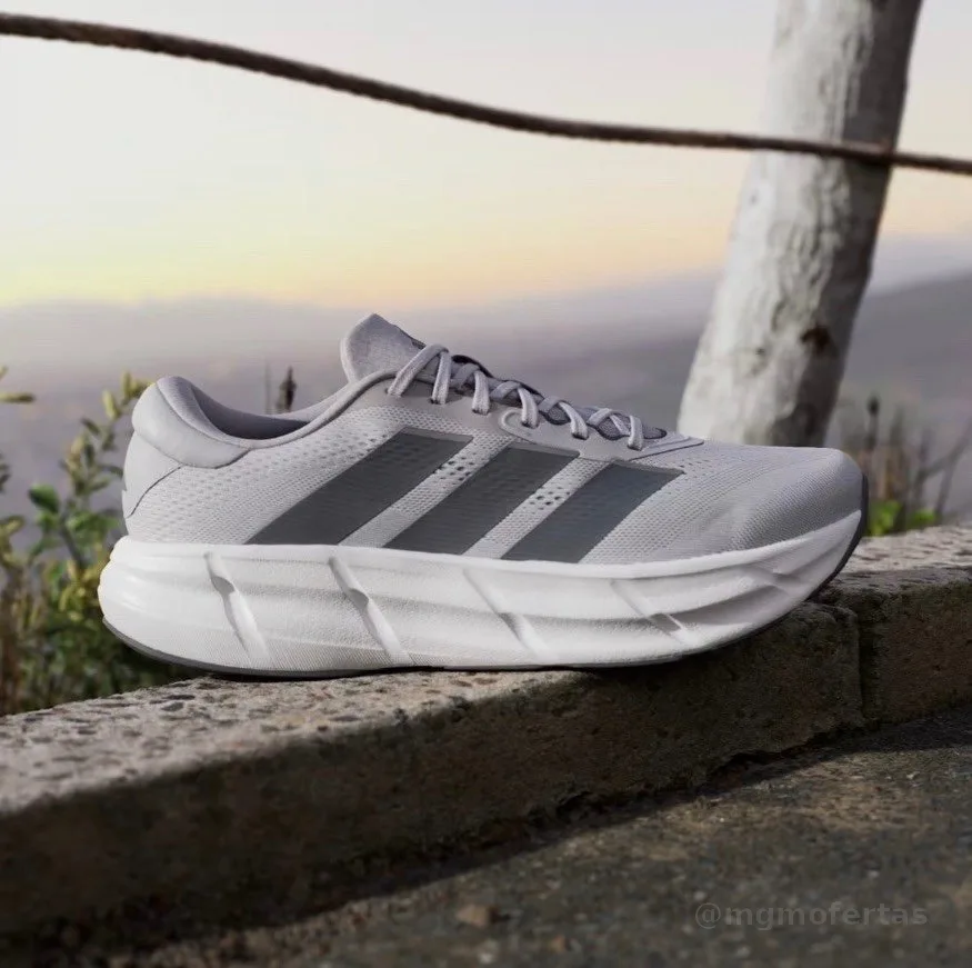 Tênis De Corrida Masculino Questar 4 adidas Cinza Liso 42 Br