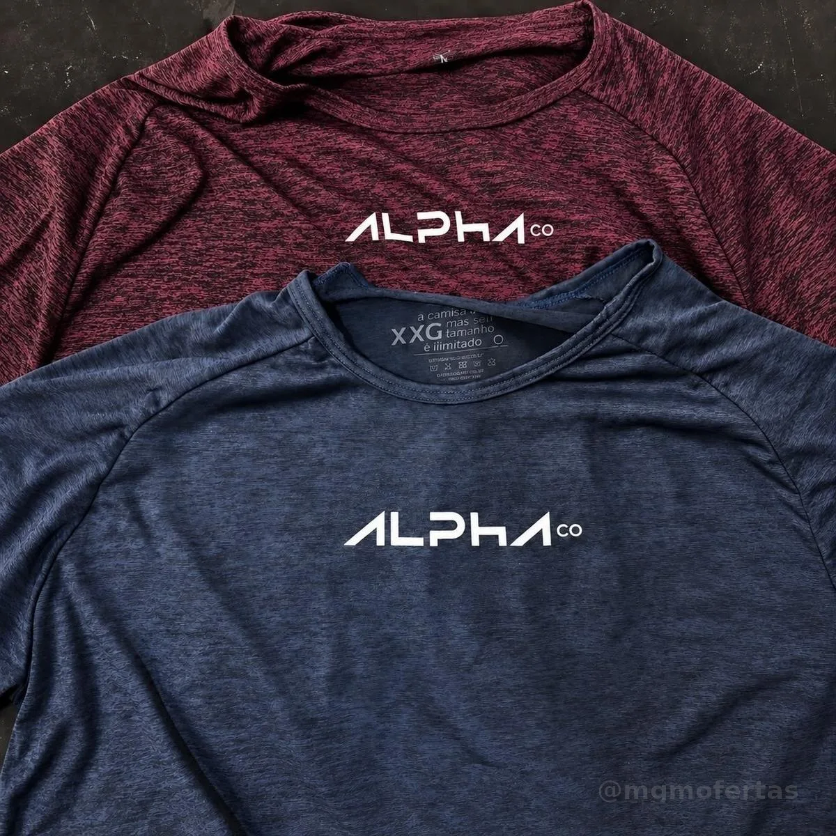 Kit 5 Camisetas New Fluid Mescla Dry Alpha Masculina
