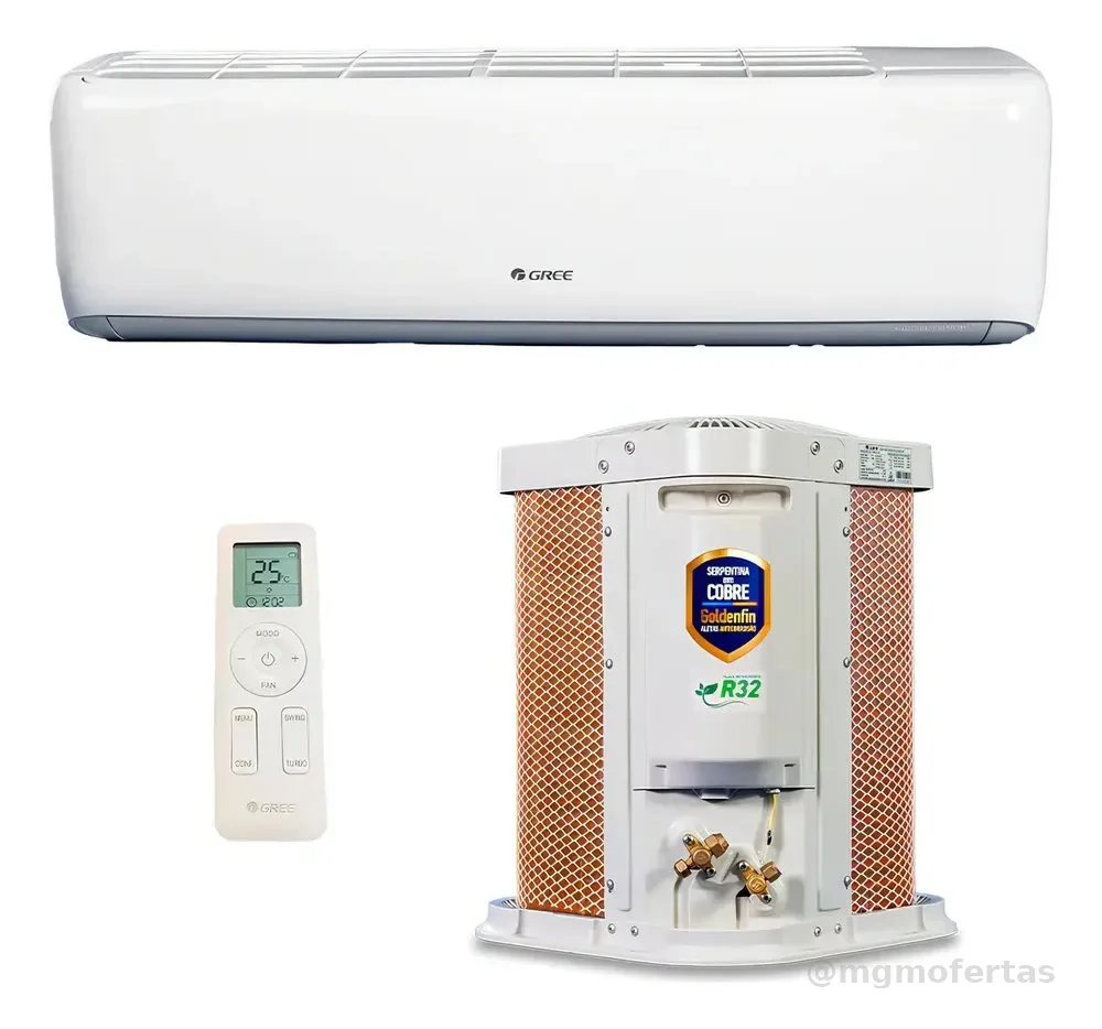 Ar Condicionado Split Hi Wall Inverter R-32 G-top Auto Gree 18.000 BTUs Frio Monofásico