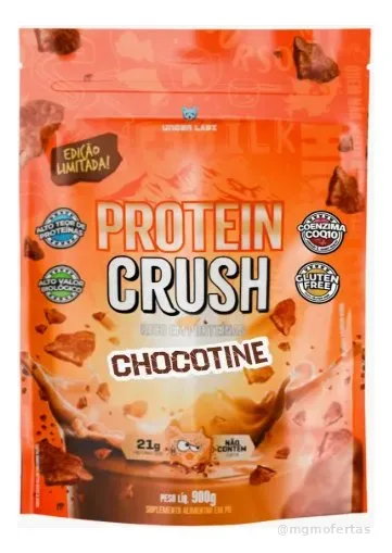 Proteína Under Labz Whey concentrado Crush em pó sabor Chocottine x 900g