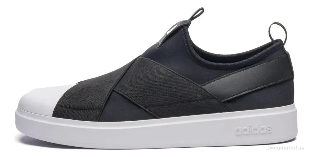 Tênis Feminino Streettalk Slip On adidas Preto Liso 37 Br