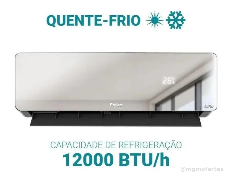 Ar Condicionado Inverter Philco Pac12qg 12000 Btus Qf Blanco